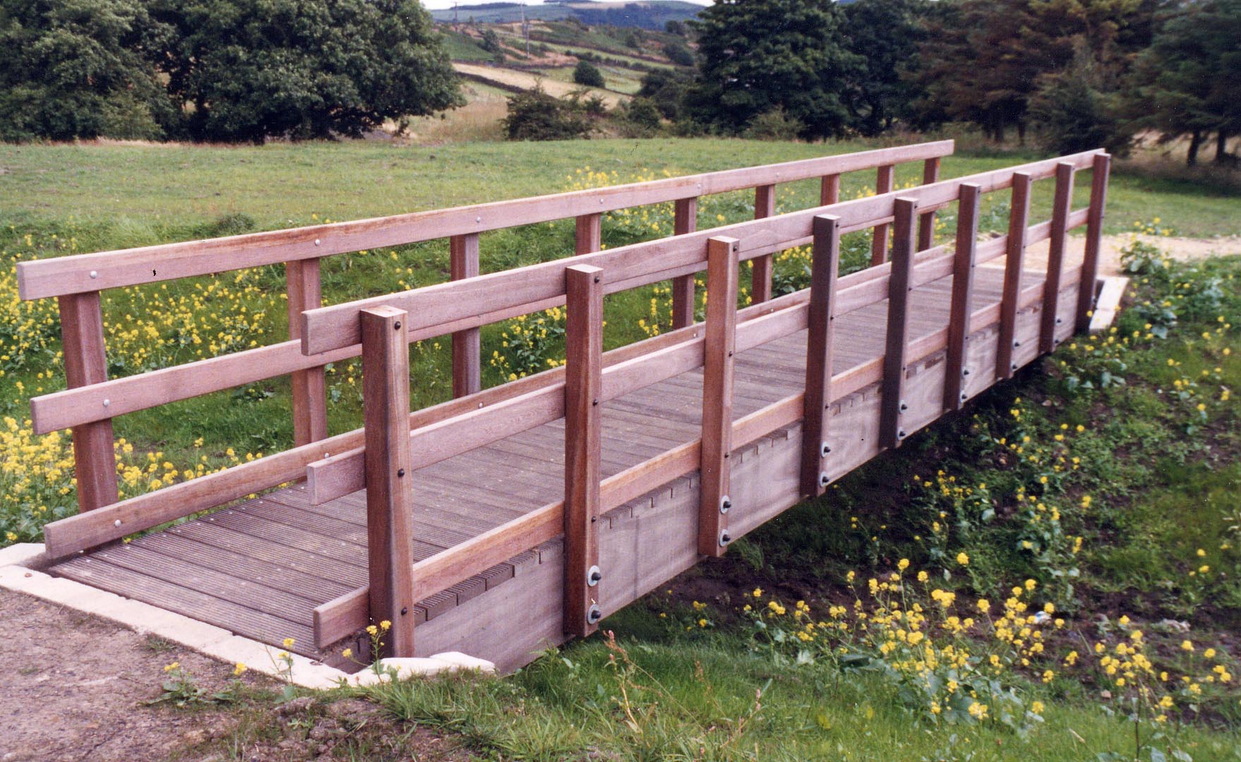 Timber bridge